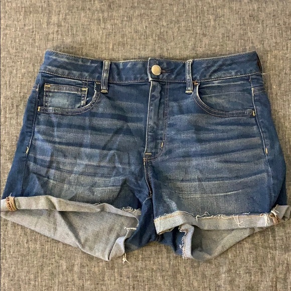American Eagle Outfitters Pants - AE high waist jean shorts